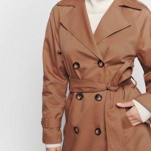 NWT Reformation Holland Trench Coat
